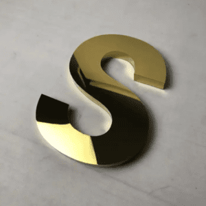 Aluminum Letters and Numbers