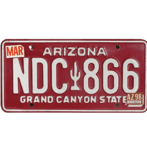 Arizona License Plates