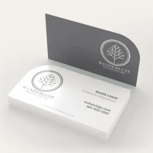 Die Cut Business Cards