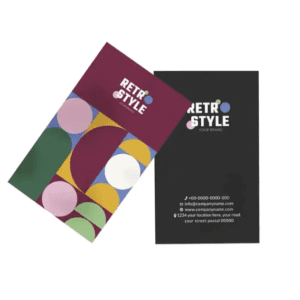 Die-Cut Business Flyers