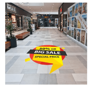 Die-Cut Floor Decals
