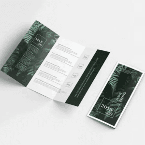 Folded Real Estate Flyers