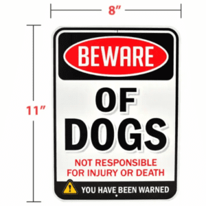 Funny Beware of Dog Signs