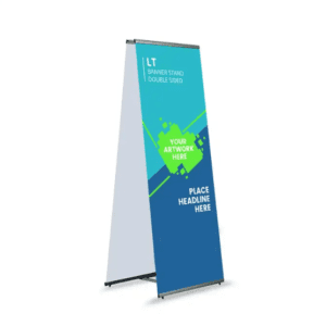 LT Banner Stands Double Sided