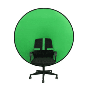 Pop Up Green Screen Webcam Backdrop