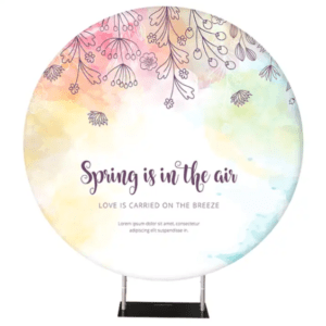 Round Shaped Backdrop