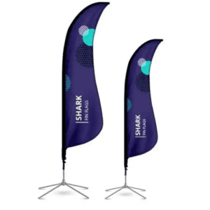 Shark Fin Flags