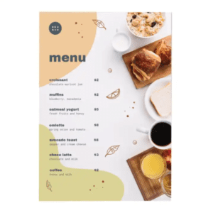 Take Out Menu