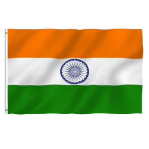 Indian National Flag – Outdoor Flag 2′ X 3′