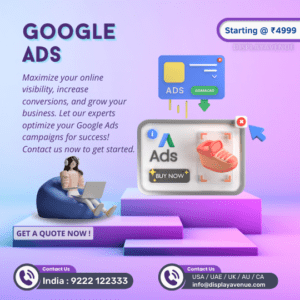 DisplayAvenue's Google Ads Services
