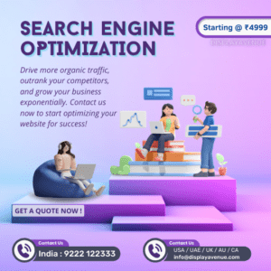 DisplayAvenue's SEO or Search Engine Optimization Services